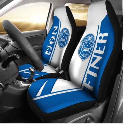 Zeta Phi Beta 1920 Emblem Finer Car Seat Cover