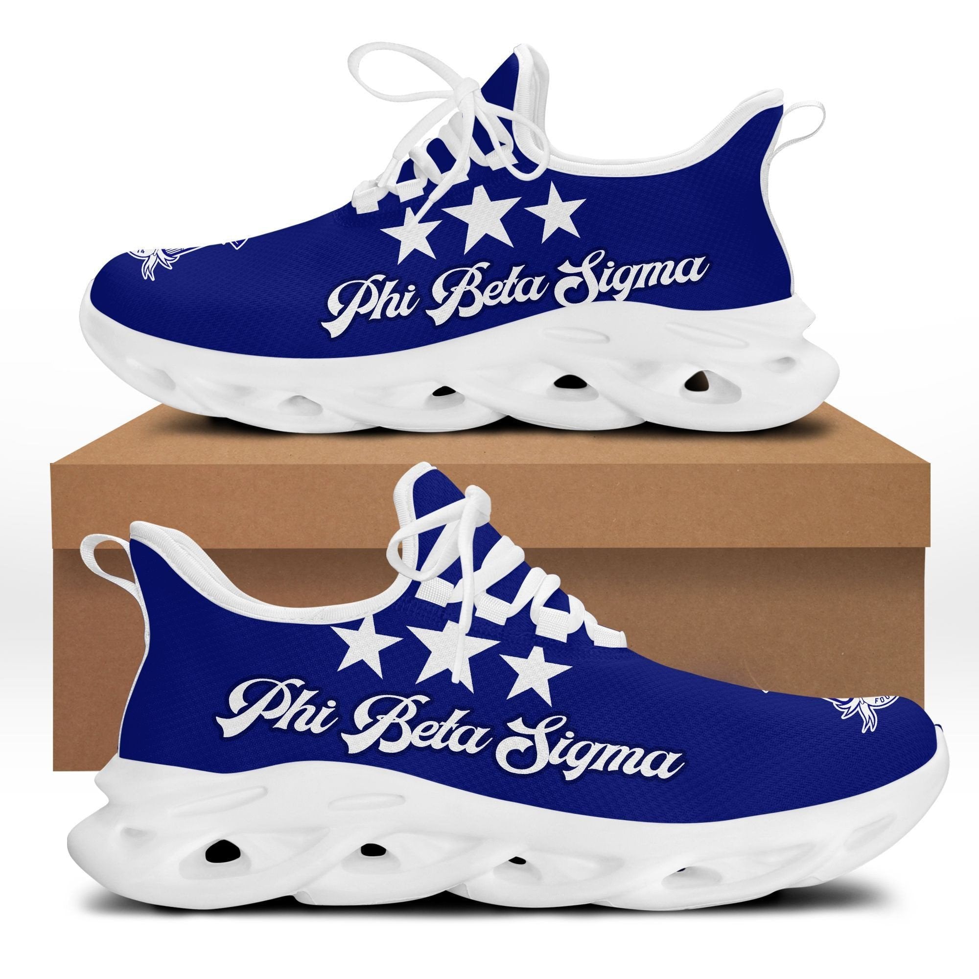 Fraternity Footwear – Phi Beta Sigma Clunky Sneakers