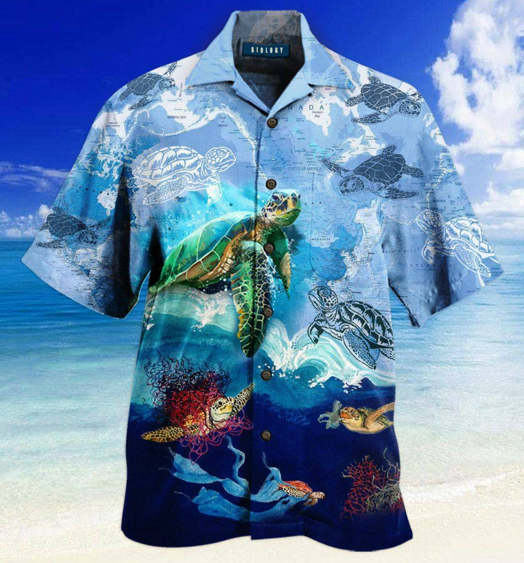 Amazing Sea Turtle Map Hawaii Shirt Unisex Adult Ha44958