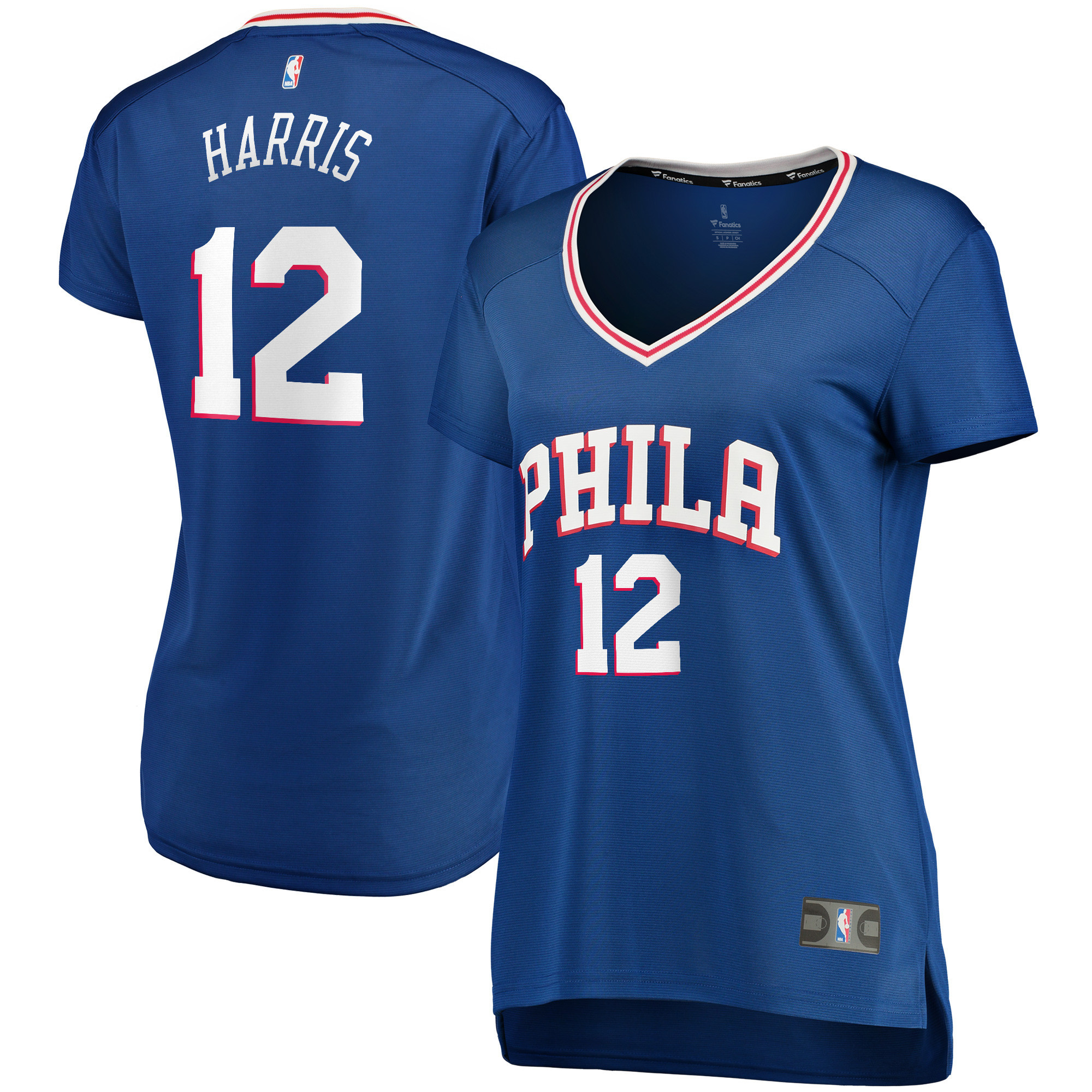 Tobias Harris Philadelphia 76ers Fanatics Branded Womens Fast Break Replica Player Jersey – Icon Edition – Royal NBA