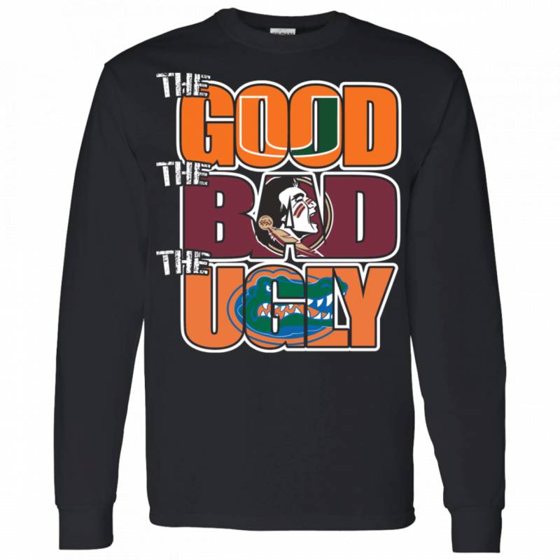 Miami Hurricanes The Good Seminoles The Bad Gators The Ugly Shirts