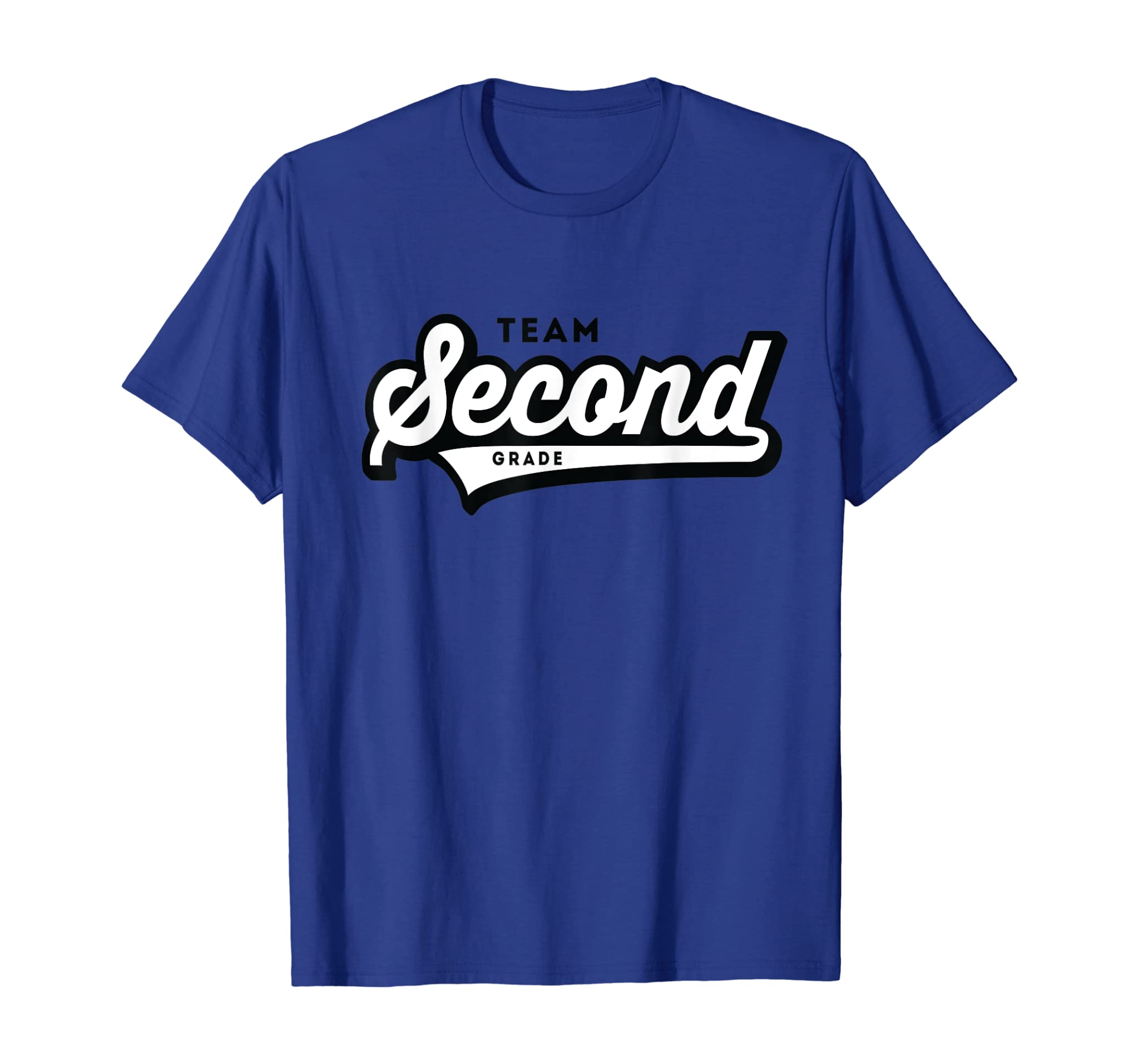 2nd Grade TEAM School Teacher Second Baseball-Style Shirt T-Shirt