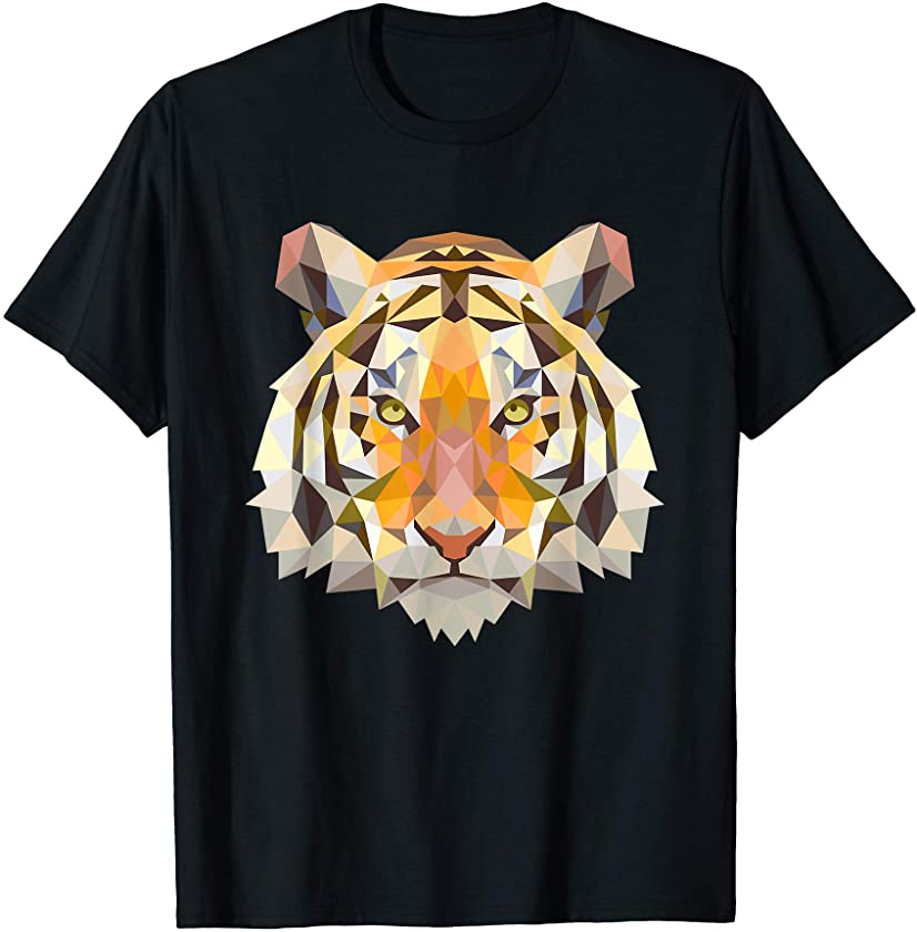 Tiger Face Wild Animal Tiger T-Shirt