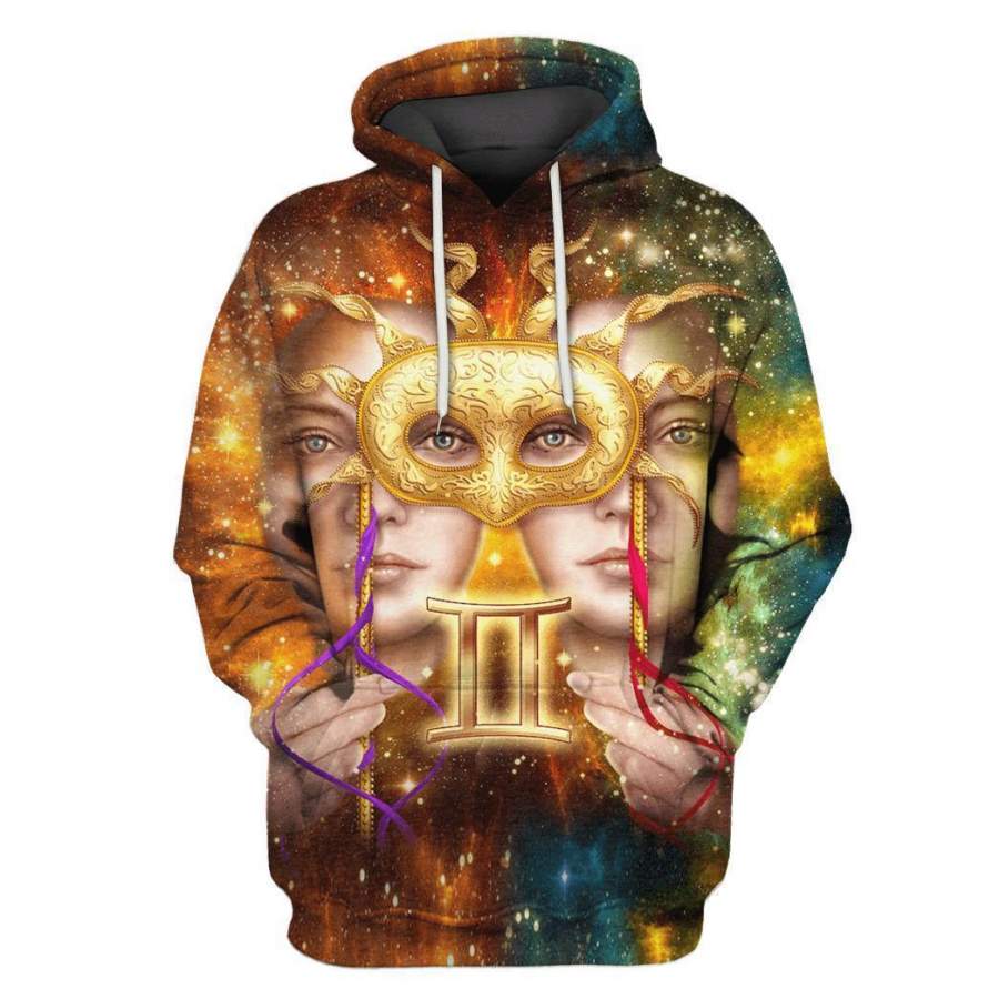 3D Zodiac Gemini Hoodie NTH150817