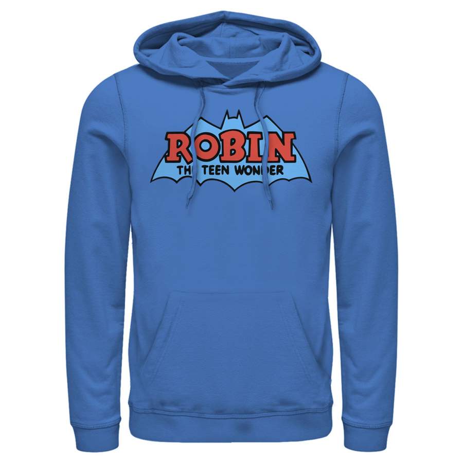 Batman Men’s Logo Boy Wonder Robin  Lightweight Hoodie