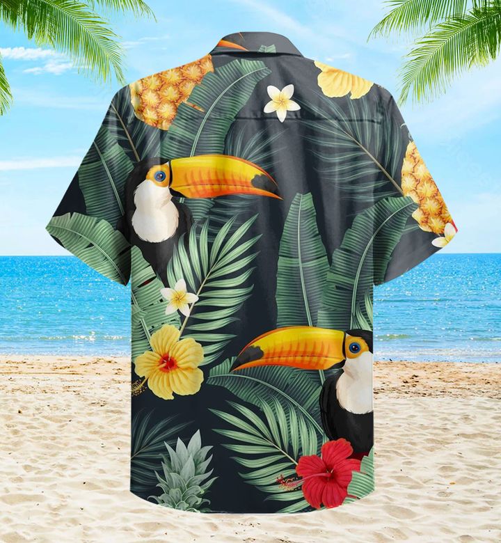 Summer Parrot Colorful Hawaii Shirt Ha83200