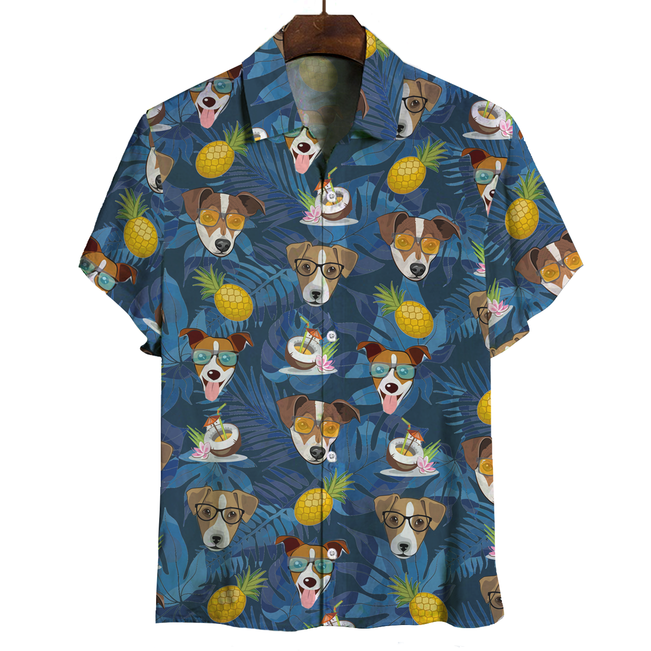 Aloha Hawaii Jack Russell Terrier Shirt Ha62359