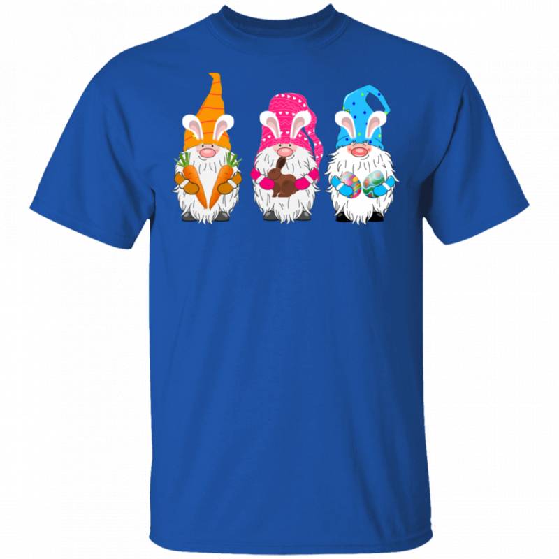 Bunny Gnomes Funny Gnome Lover Rabbit Bunny Eggs Easter Day Matching Shirt For Kids Women Christian Gifts T-Shirt