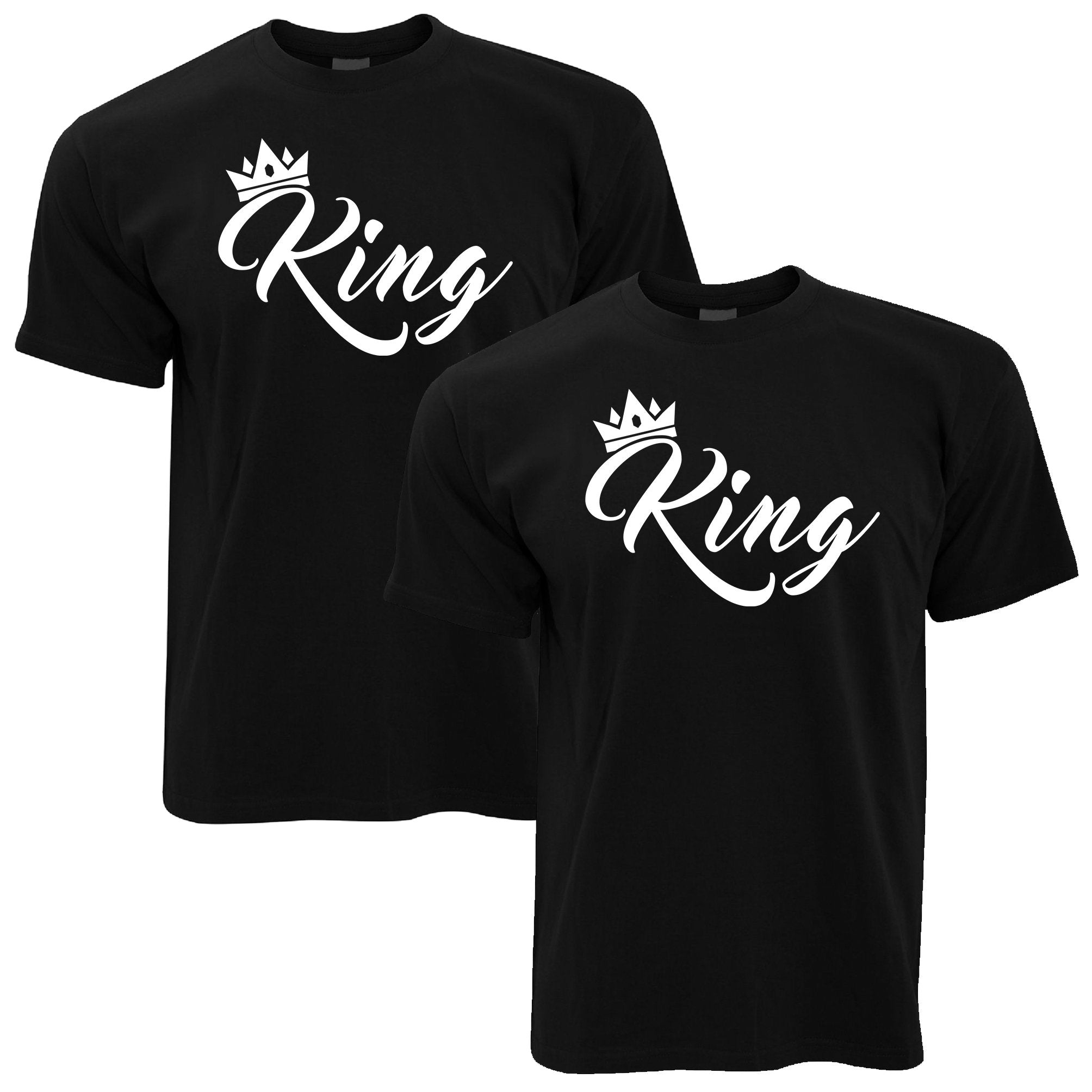 Valentines Day Gay T-Shirts Couples Pack King and King