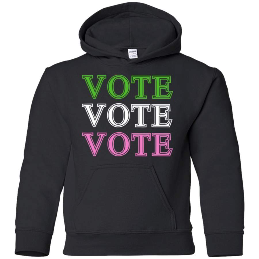 AGR Alpha Kappa AKA Alpha Vote for 2018 Midterm Elections Shirt youth hoodie