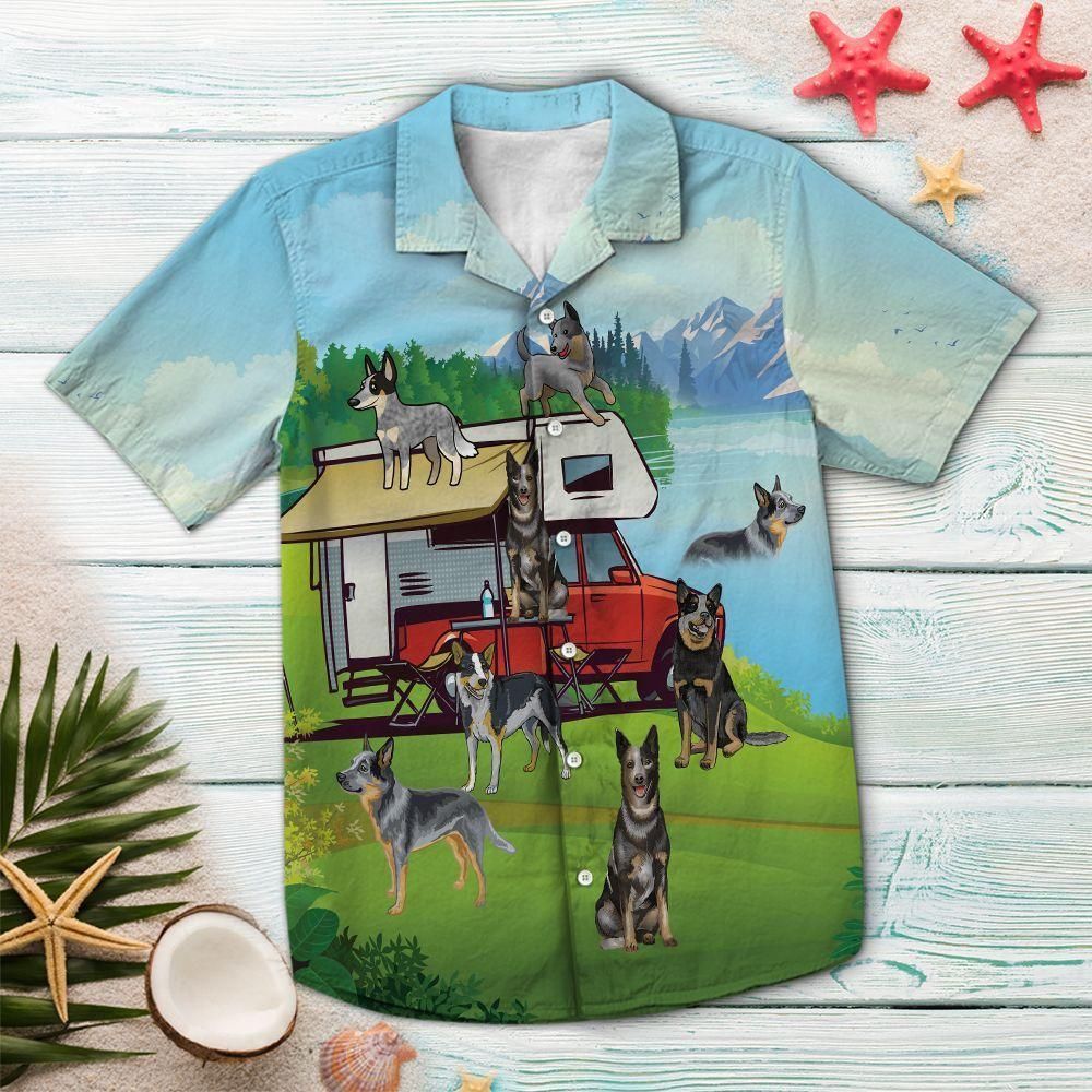 The Life Is Good With Australian Cattle Dog Aloha Hawaiian Shirt Colorful Short Sleeve Summer Beach Casual Shirt For Men And Women