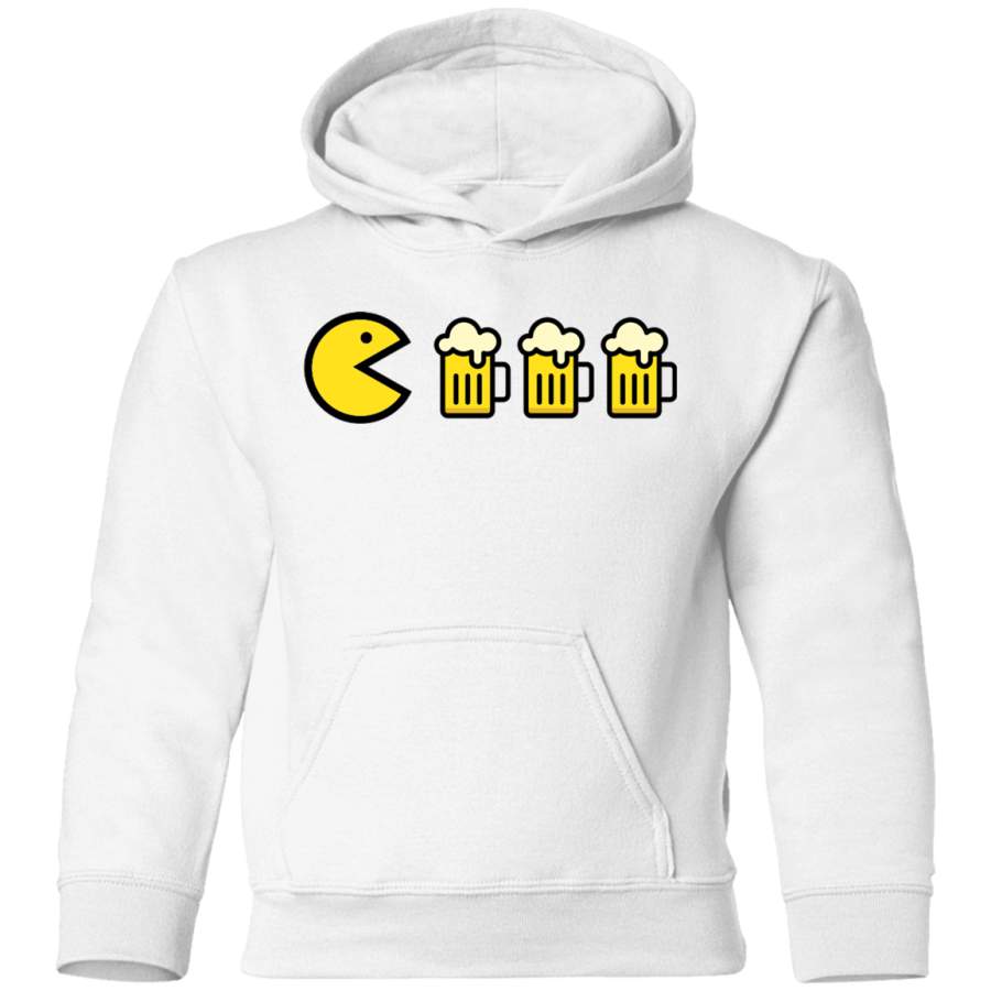 AGR pac man beer Toddler Pullover Hoodie