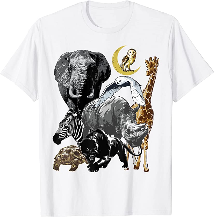 Zookeeper Jungle Animals Theme Safari Zoo Birthday Themed T-Shirt