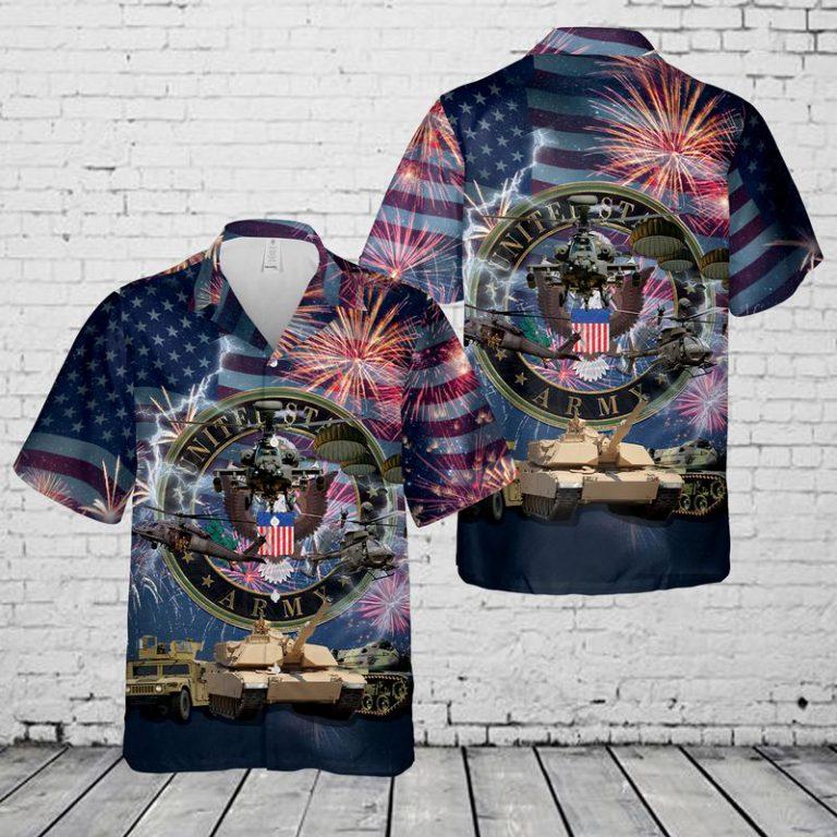 Us Army Of July Aloha Hawaii Shirts For Men Women Ha8377