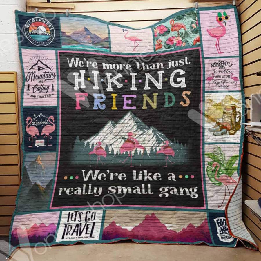 Wozoro Quilt Blanket Hiking We’ve More Than Just Hiking Friends Twin Queen King Size