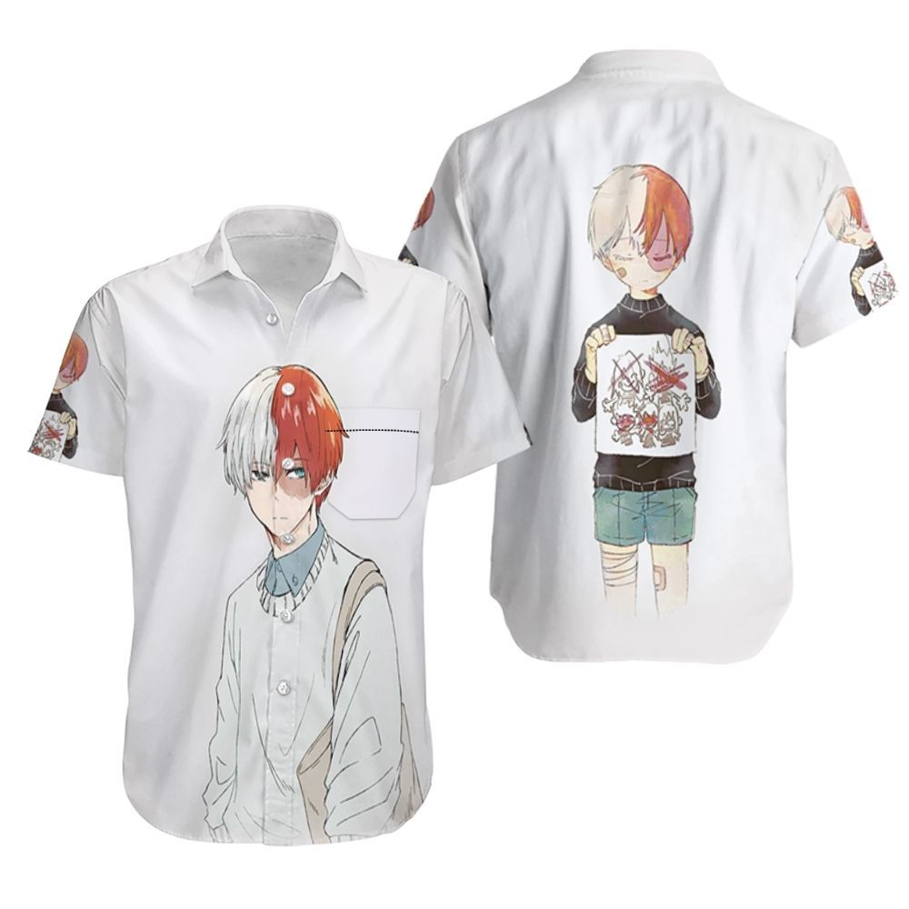 My Hero Academia Todoroki Shoto For Japanese Anime Fan Hawaii Shirt Ha46686