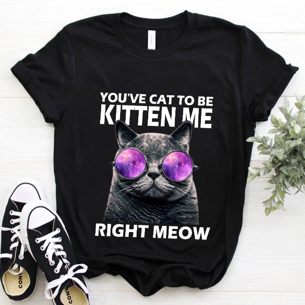 You’ve Cat To Be Kitten Me Right Meow Funny Cat Lover Gifts Unisex T-shirt