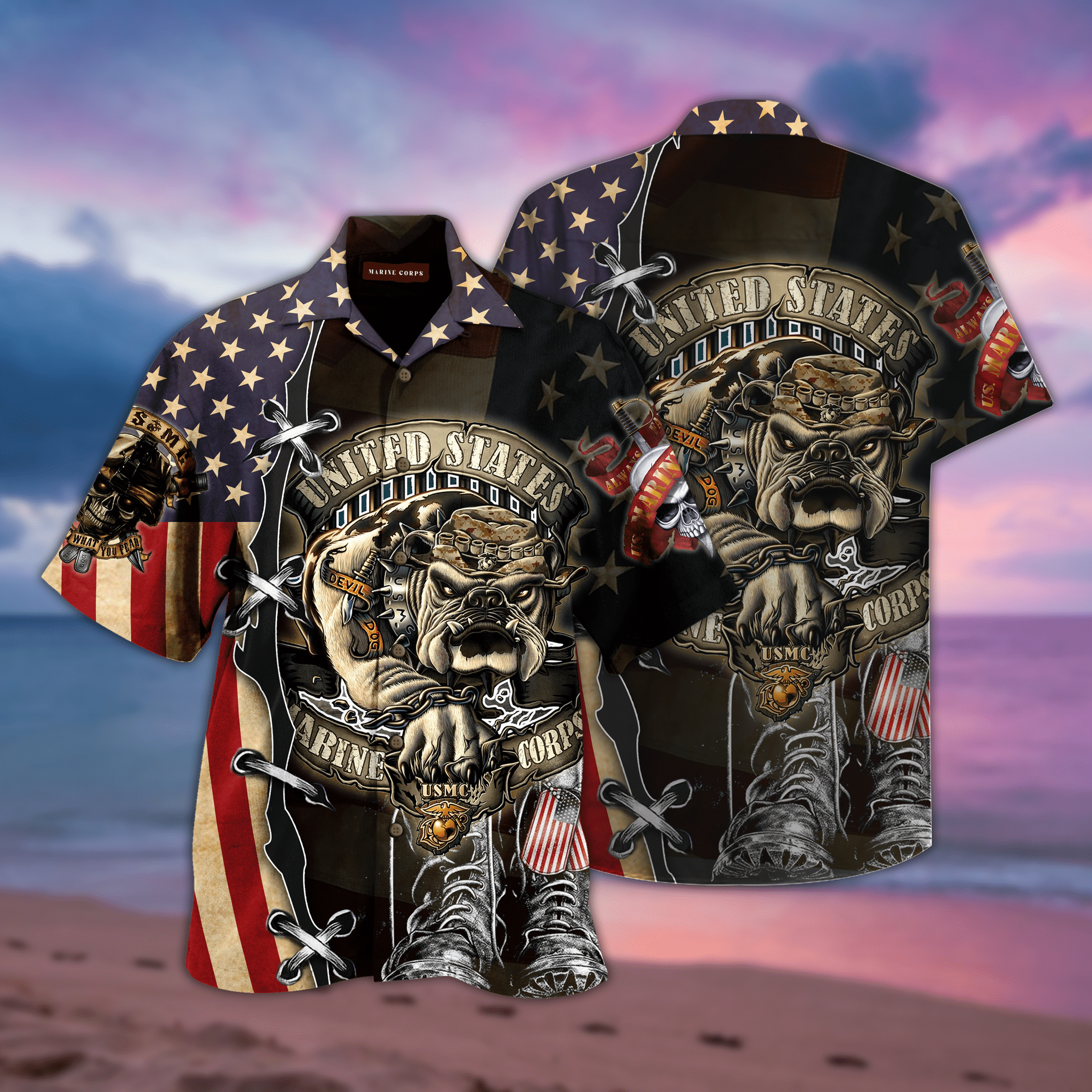 Shop From 1000 Unique Hawaii Aloha Shirts Proud United States Marine Corps Ha25058