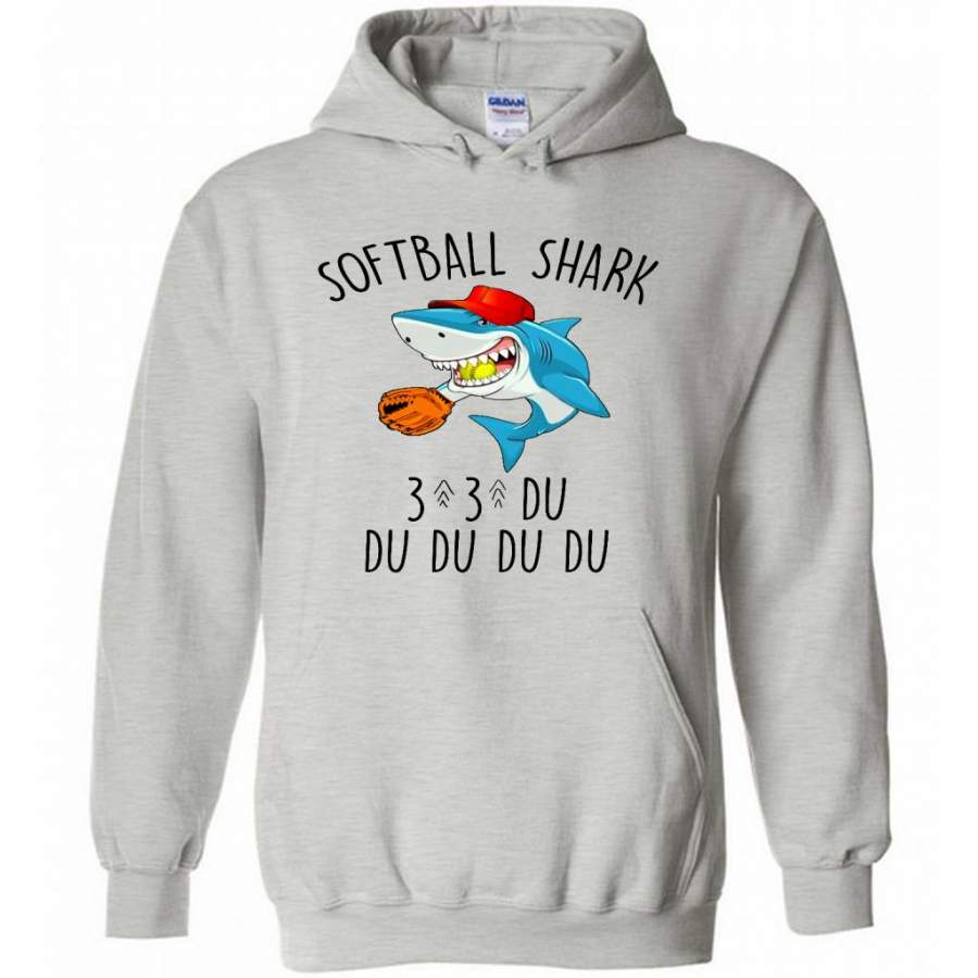 Softball Shark Du Du Du W – Gildan Heavy Blend Hoodie