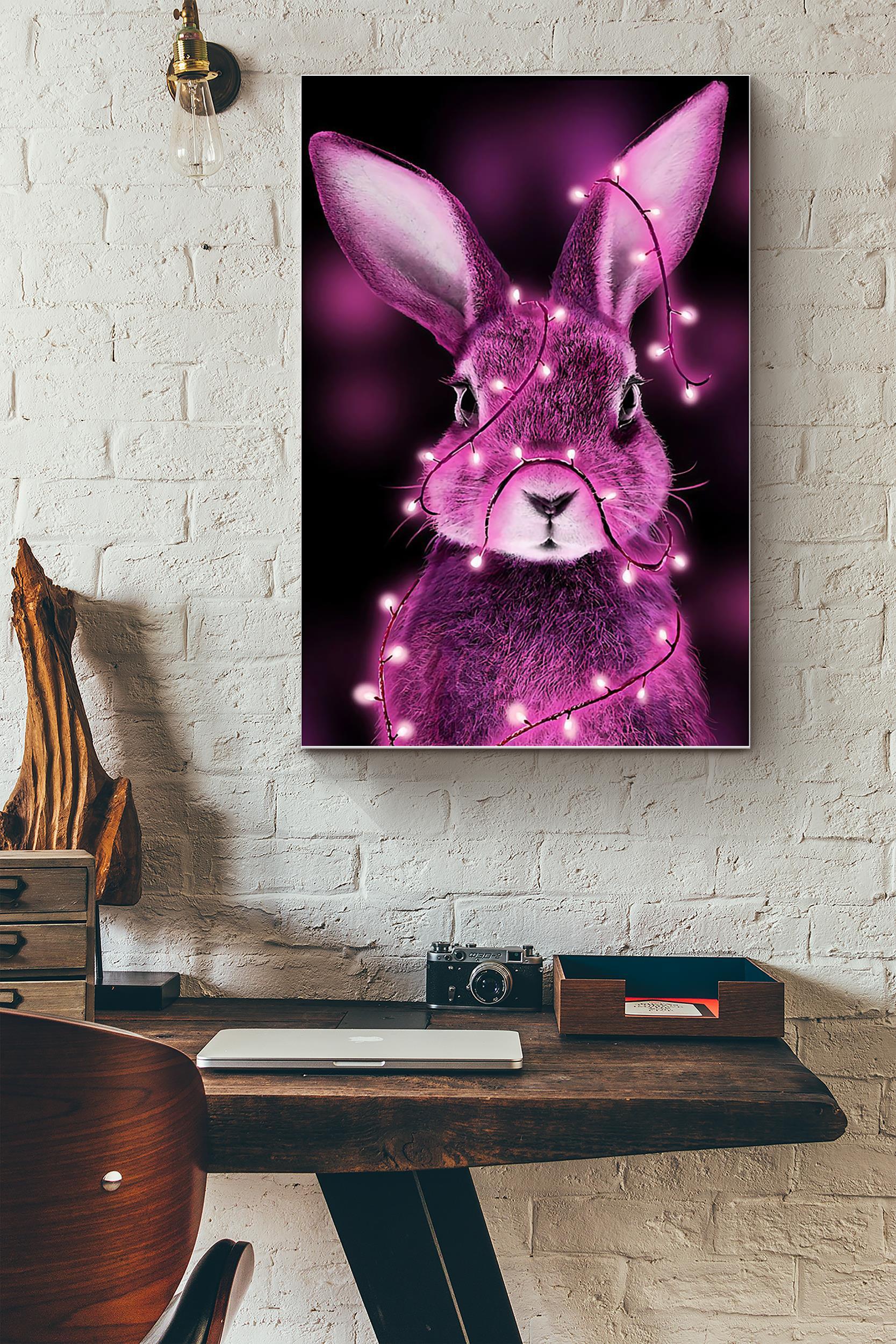 Rabbit Led (Unframed) Poster