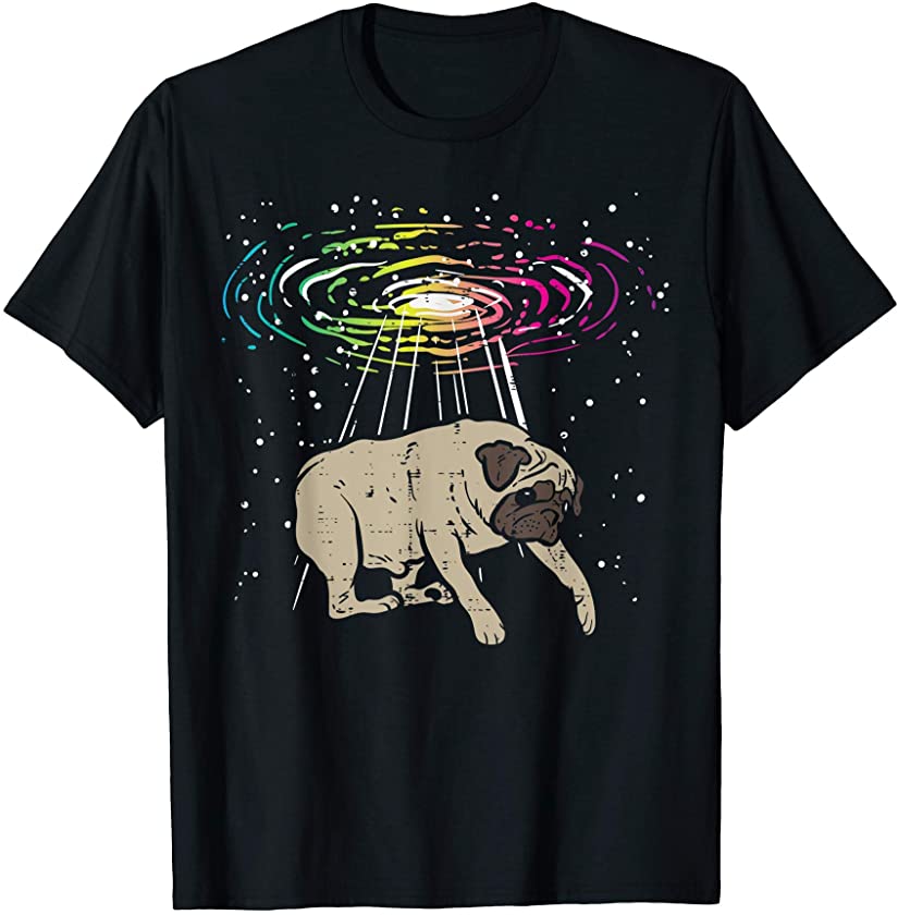 Space Pug Galaxy Animal Pet Dog Lover Owner Men Women Gift T-Shirt