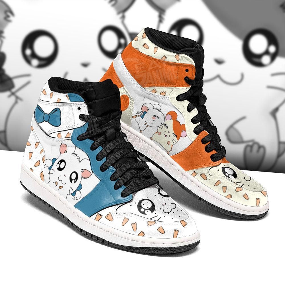 Hamtaro And Bijou Custom Hamato Air Jordan Shoes Sport Sneakers