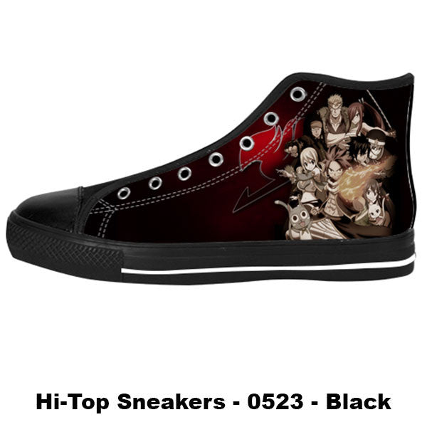 Awesome Custom Fairy Tail Shoes Design – Fairy Tail Sneakers