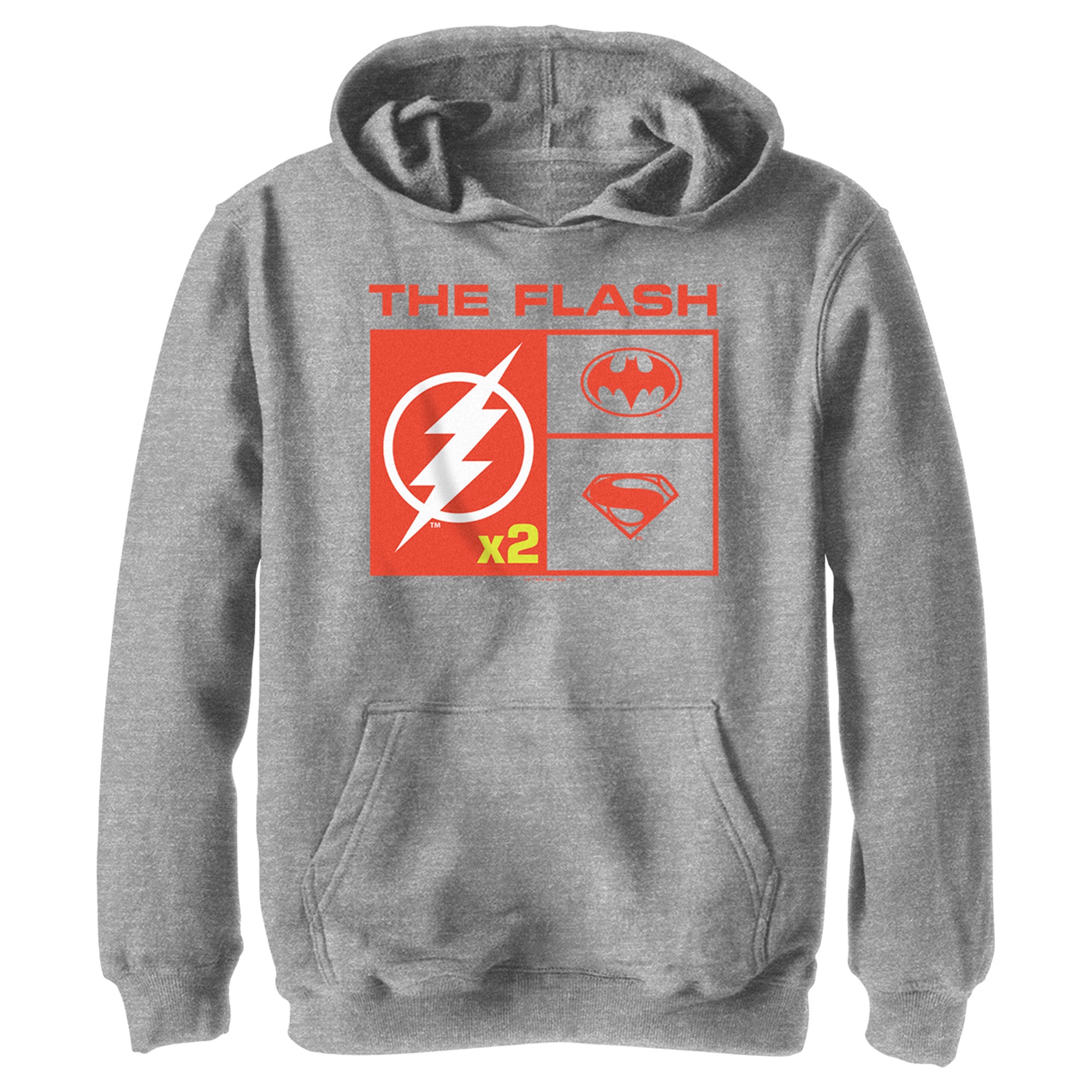 Boy’S The Flash Team Icons Pull Over Hoodie