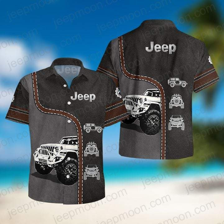 Jeep Custom Name Hawaii Aloha Shirts Kv Ha58582