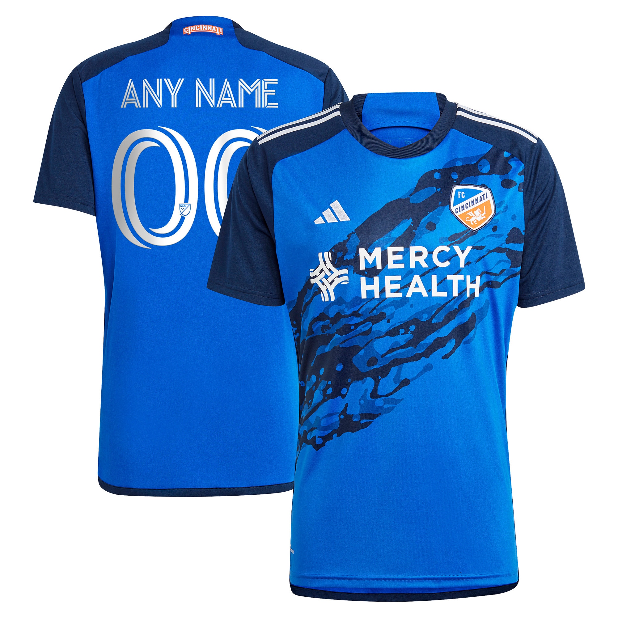 FC Cincinnati 2023 River Kit Replica Custom Jersey – Blue