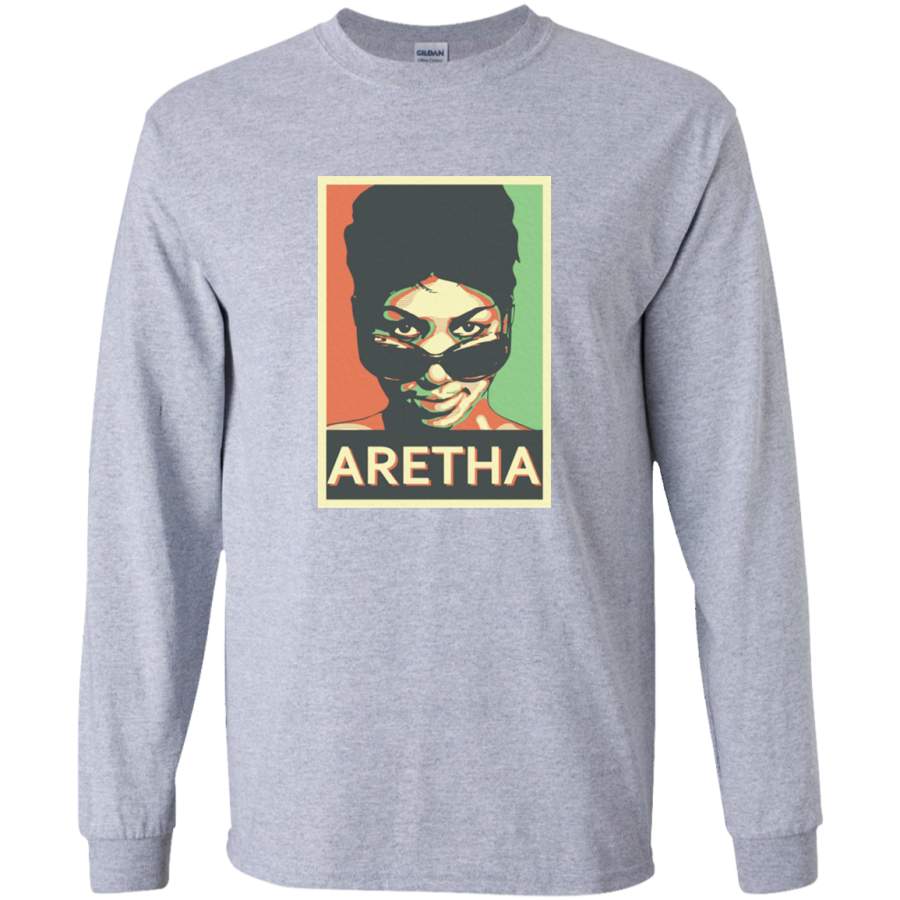 AGR Aretha Franklin Long Sleeve T-Shirt