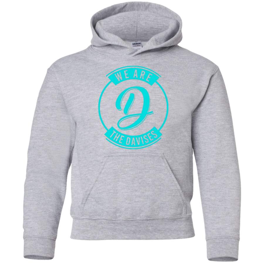 AGR we are the davises logo Youth Pullover Hoodie