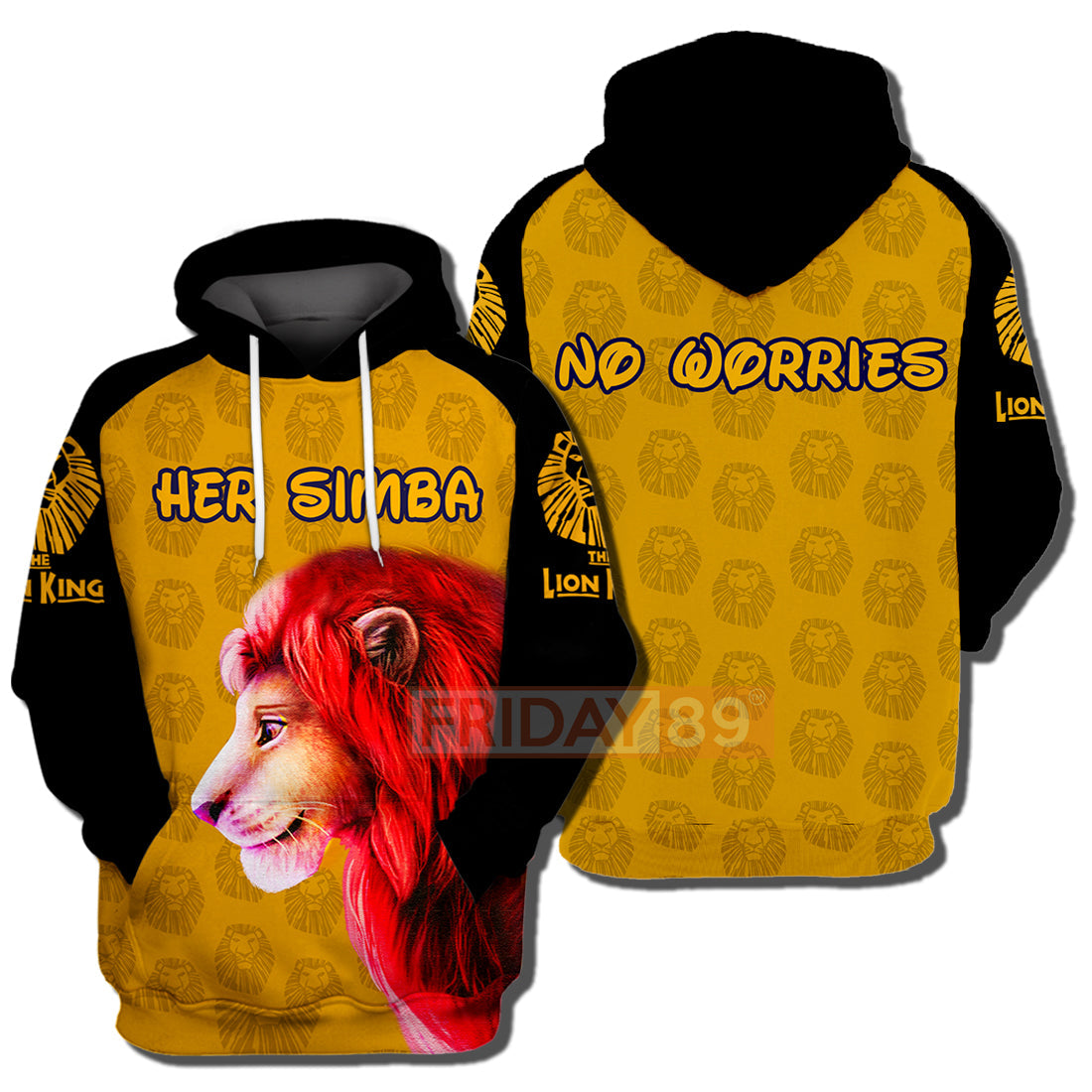 Unifinz Dn Lk T-Shirt Her Simba – No Worries T-Shirt Dn Lk Hoodie Sweater 2022