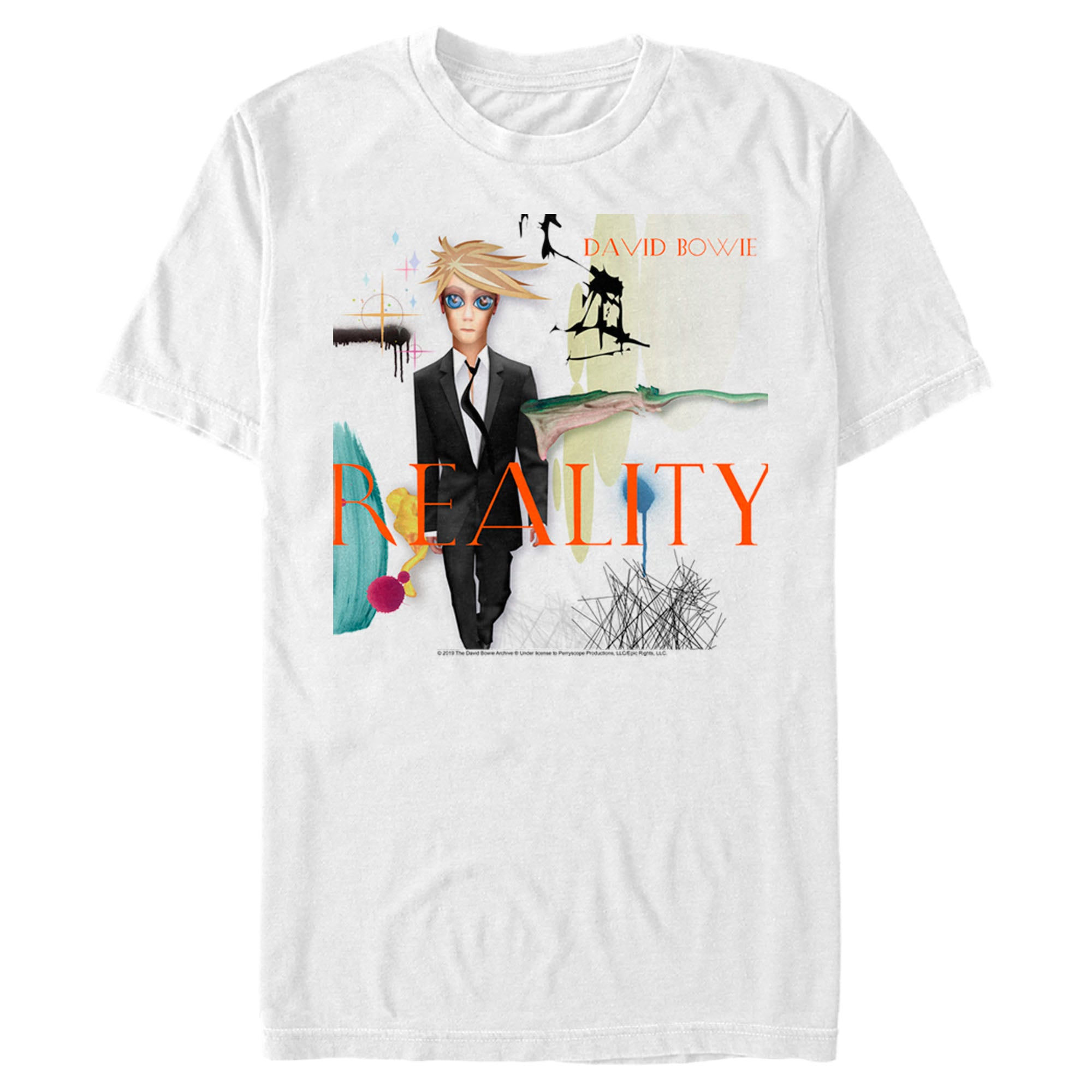 David Bowie Men’S Reality  T-Shirt