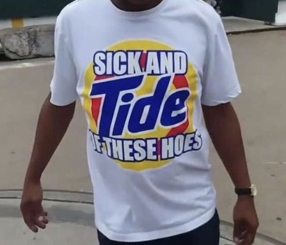 Sick And Tide Of These Hoes T Shirt