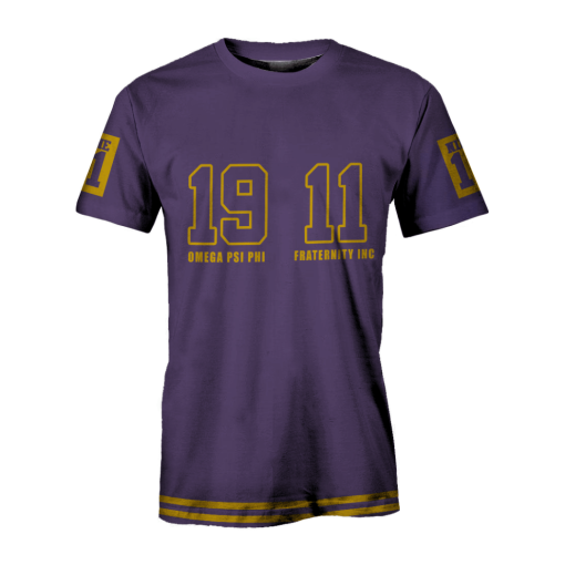 Omega Psi Phi 1911 Emblem All Over Print