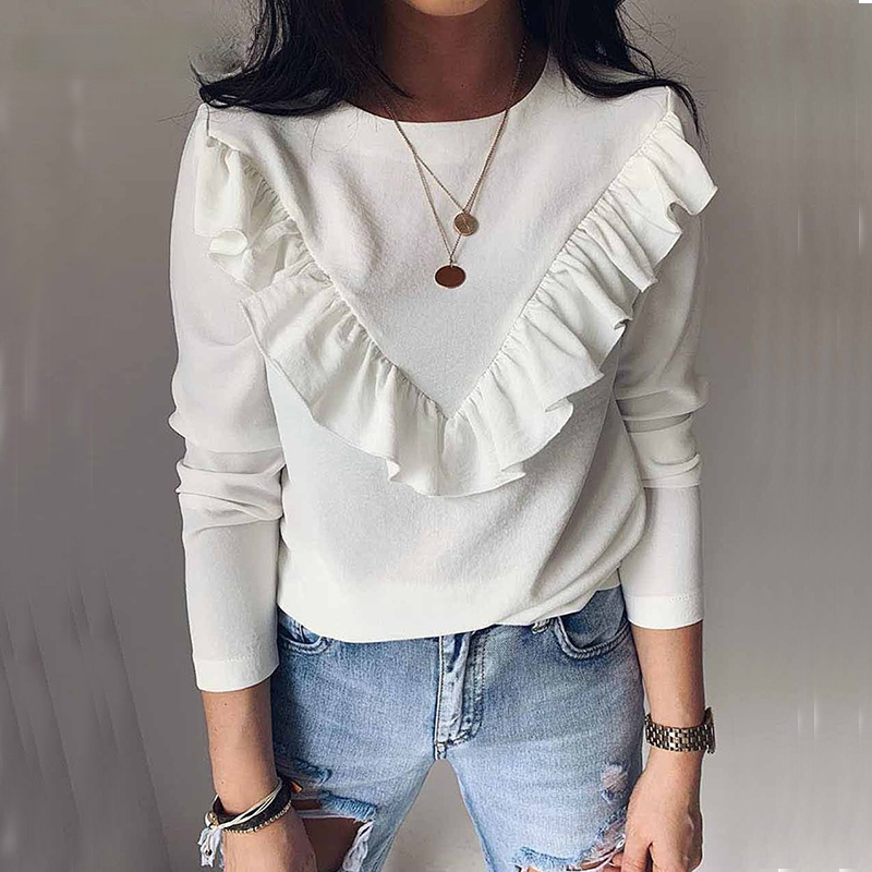 Spring Women Tops Hot Sequined Lip T-shirts Black White Casual Tee Shirt Femme O-neck Long Sleeve Tshirts G1113 alx