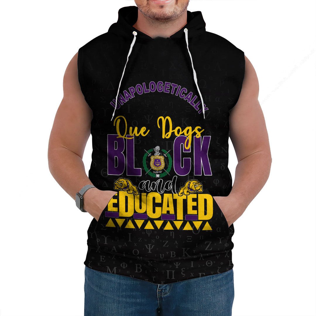 Wonder Print Shop Clothing – Omega Psi Phi Sleeveless Hoodie