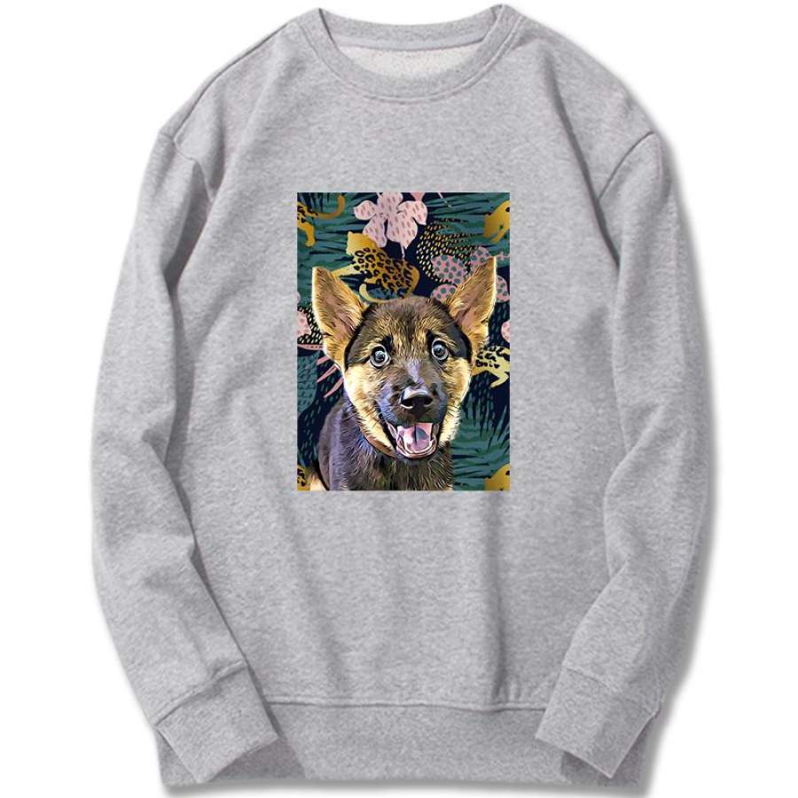 Custom Sweatshirt – Leopards Jungle