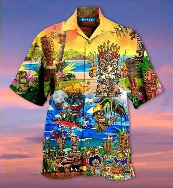 Tiki Funny Tropical Hawaii Shirt 131 Ha31008