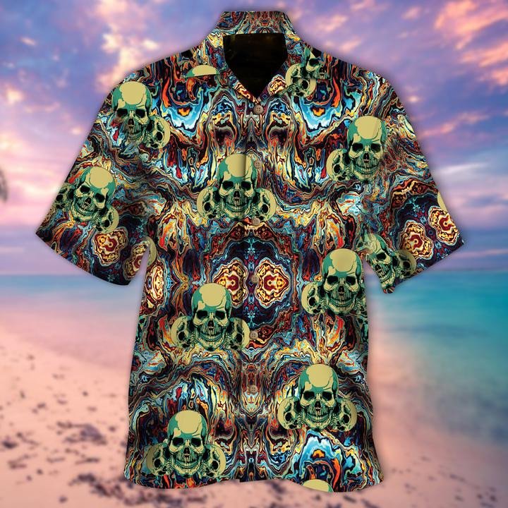 Skull Hawaii Shirt Unisex Adult Ha8525