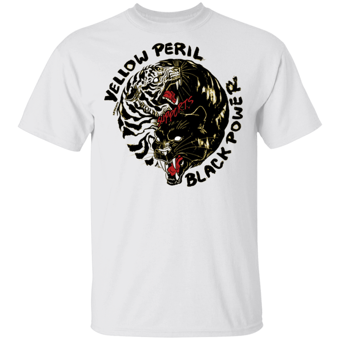 Find Yellow Peril Support Black Power Shirt Asian For Black Lives Stop AAPI Hate Apparel