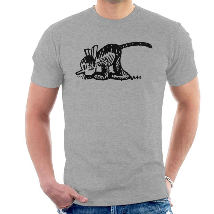 Krazy Kat Searching Men’s T-Shirt