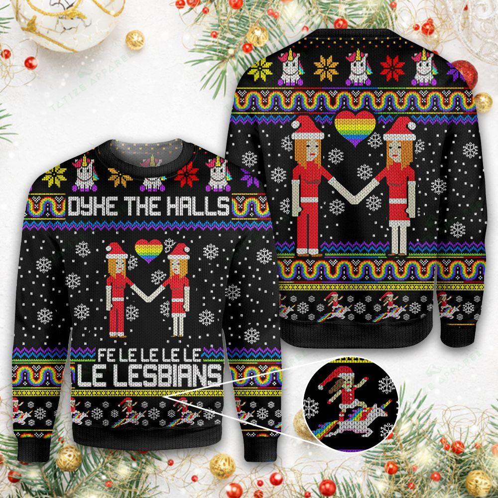 Lgbt Ugly Christmas Sweater | For Men & Women | Adult | Us6159