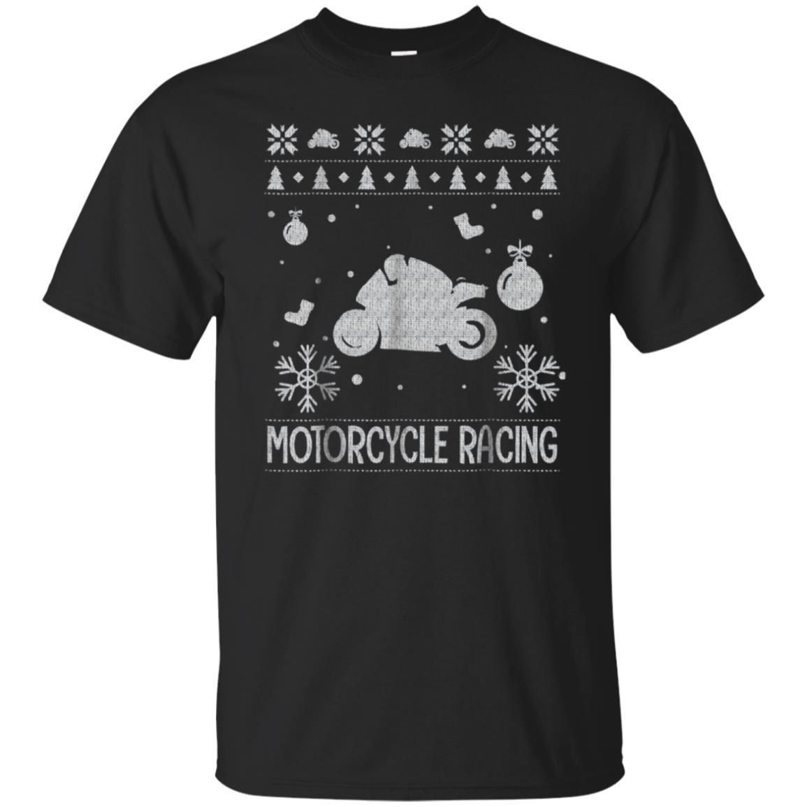 Buy Motorcycle Racing Ugly Christmas Shirt