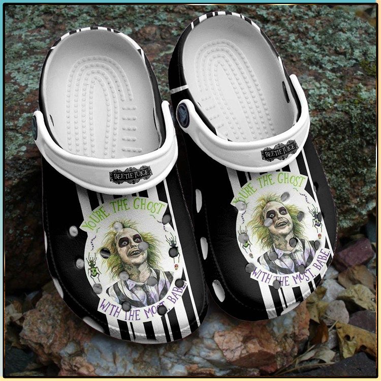 You’Re The Ghost With We Most Babe Halloween Gift For Fan Classic Water Rubber Crocss Crocband Clogs, Comfy Footwear