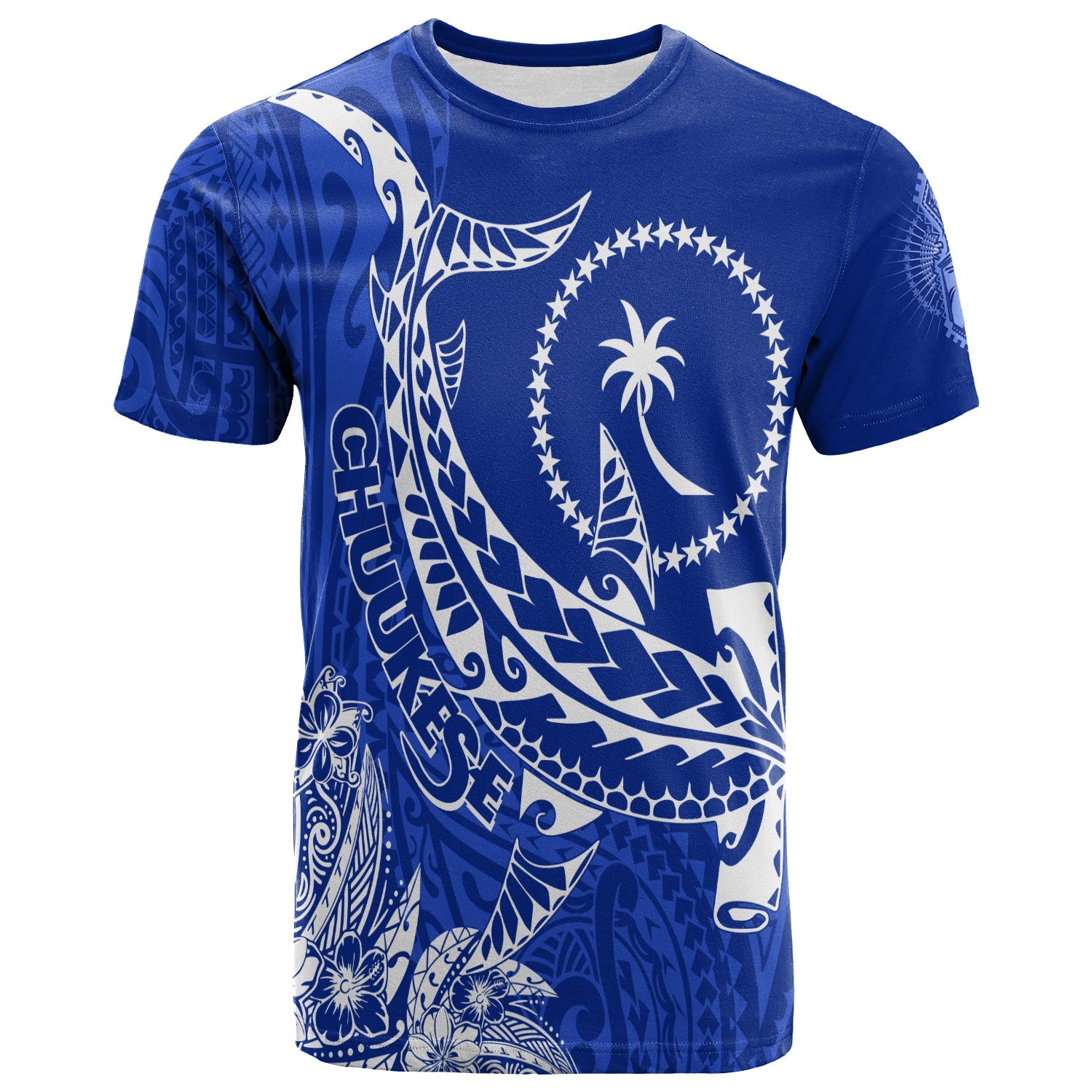 (Custom Personalised) Fsm Chuuk Hammerhead Shark T Shirt Proud Chuukese Lt7