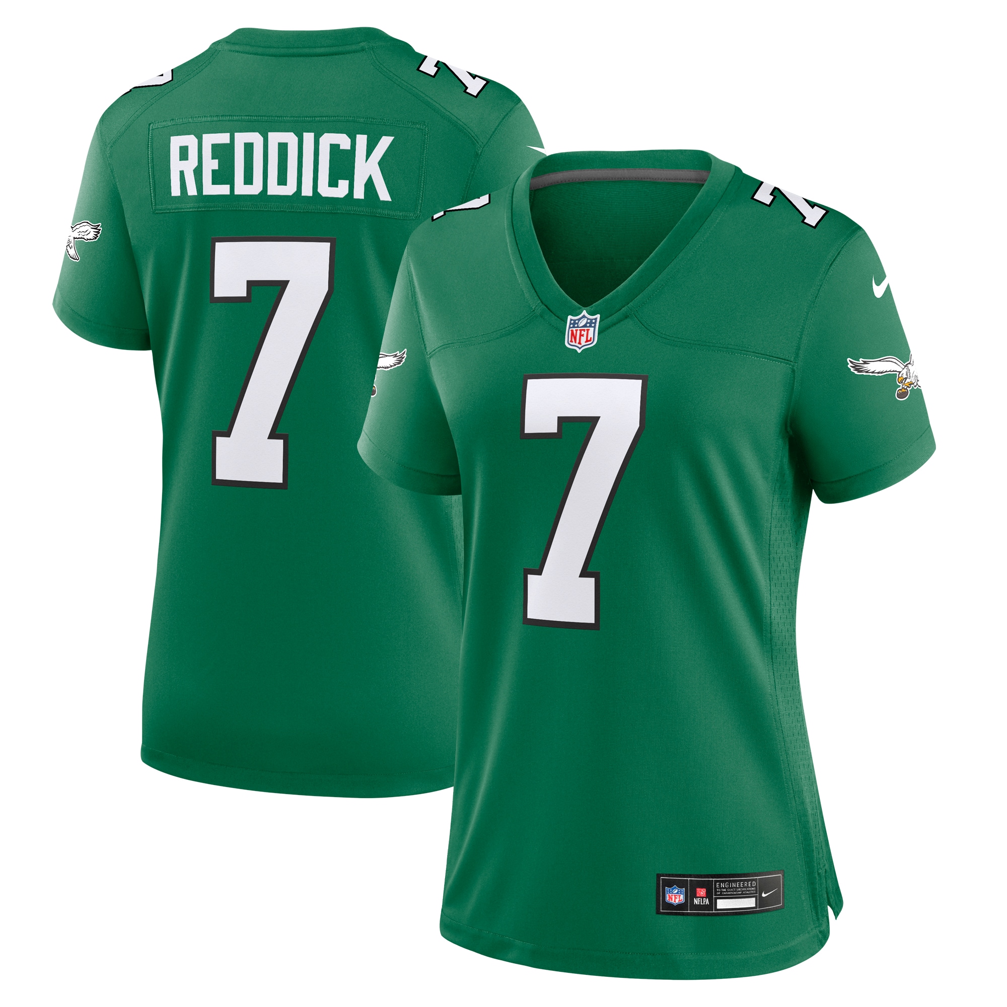 Haason Reddick Philadelphia Eagles Women's Alternate Game Jersey – Kelly Green