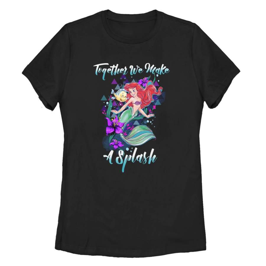 The Little Mermaid Women’s Make a Splash  T Shirt