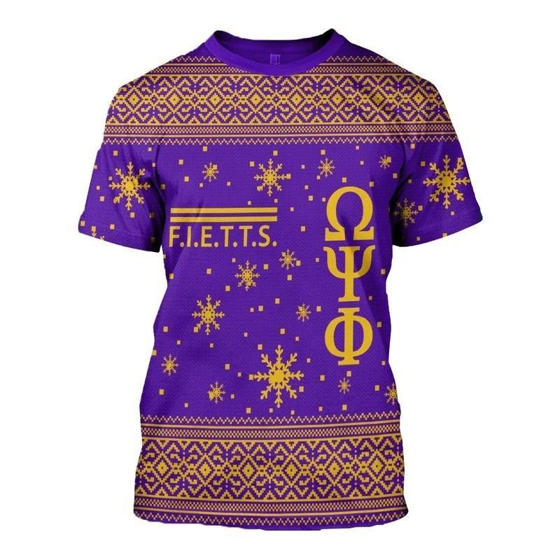 Fraternity Tshirt – Christmas Fietts 1911 Omega Psi Phi Tshirt